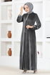 Velours Robe LM2635 Anthracite - Thumbnail