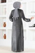 Velours Robe LM2635 Anthracite - Thumbnail