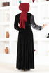 Velvet Dress ASM2650 Black - Thumbnail