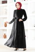 Velvet Dress ASM2650 Black - Thumbnail