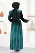 Velvet Dress ASM2650 Emerald - Thumbnail