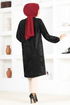 Velvet Tunic MSL12057 Black - Thumbnail