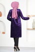 Velvet Tunic MSL12057 Purple - Thumbnail