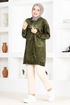 Velvet Tunic MSL2058 Khaki - Thumbnail