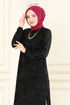 Velvet Tunic MSL2059 Black - Thumbnail