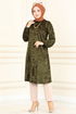 Velvet Tunic MSL2059 Khaki - Thumbnail