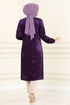 Velvet Tunic MSL2059 Purple - Thumbnail