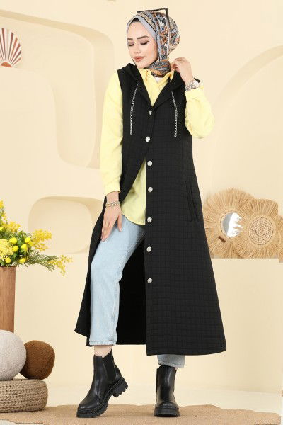 T.R.T. - Vest 1979TRT545-MS Black