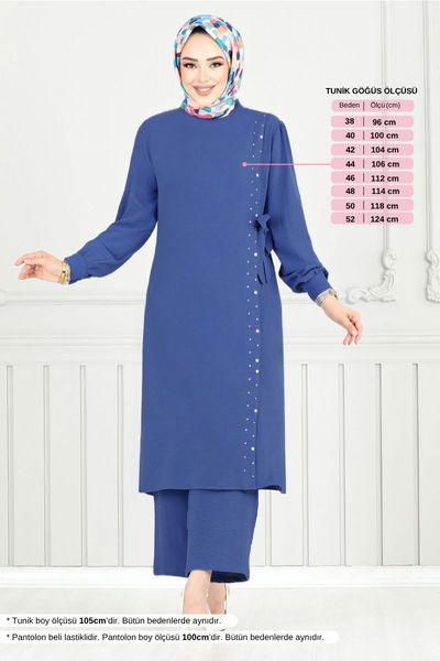 MRV P.L. - Yandan Bağcıklı Aerobin Takım 9145PL940-M Koyu İndigo - 357057