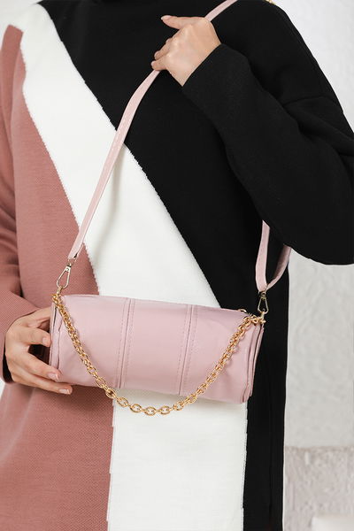 ÖZL - Zincirli Çanta ÖZL14820 Pembe