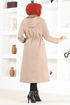 Zippered Coat MSL7004 Mink - Thumbnail