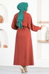 Zippered Knitwear Dress END5556 Tile - Thumbnail