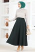 Zippered Skirt MSL8170 Emerald - Thumbnail