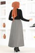 Zippered Skirt MSL8170 Mink - Thumbnail